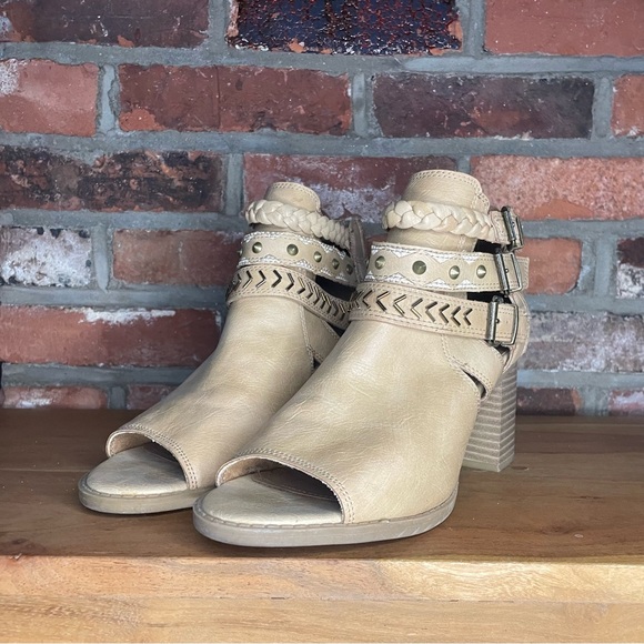 Shoes - Sugar Open Toe Bootie